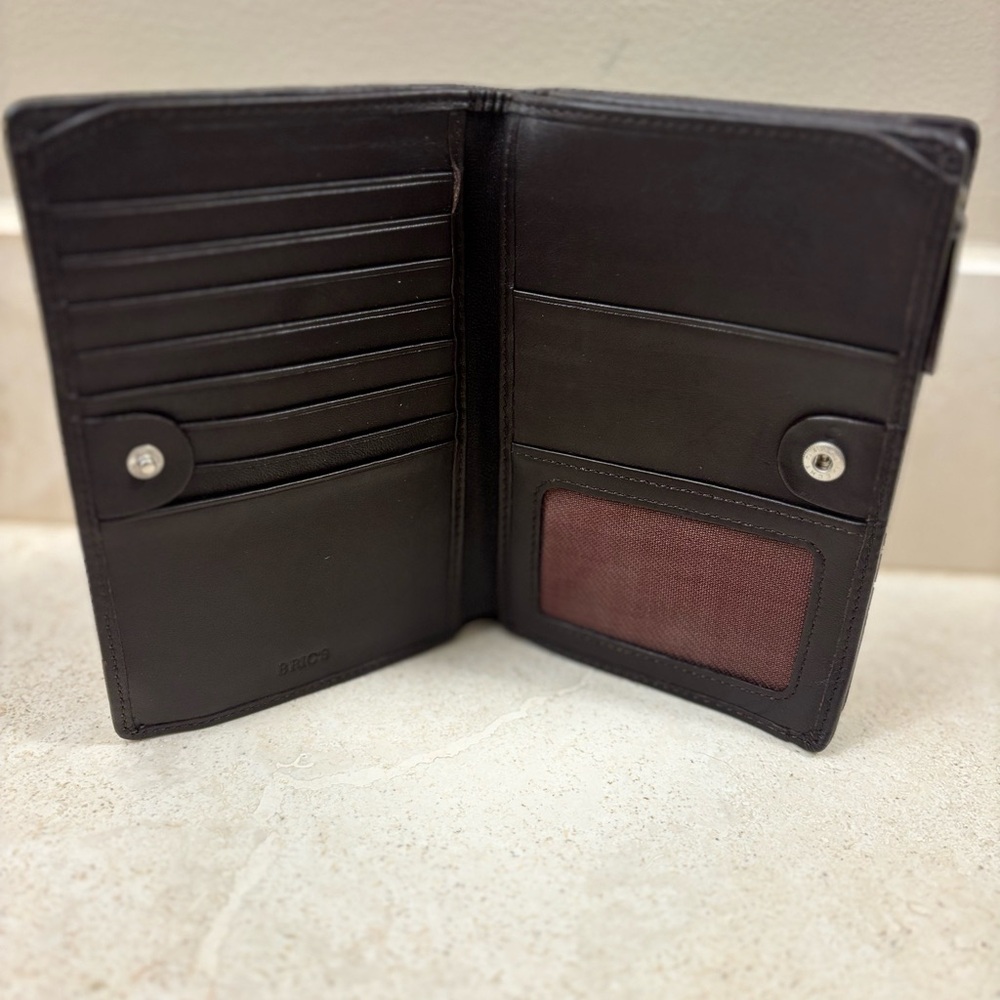 Brics Suede Wallet 6“ x 4“ - Picture 5 of 16